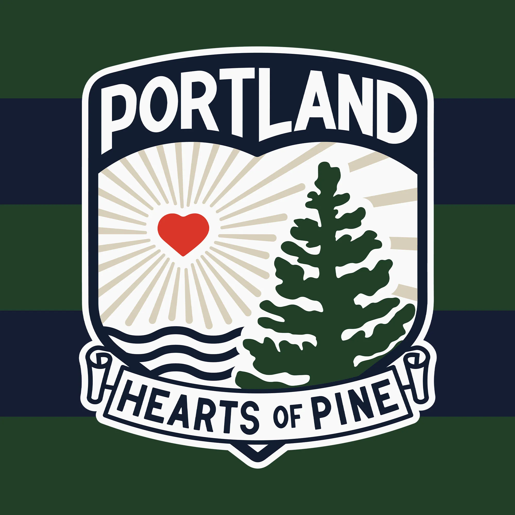 Hearts of Pine Logo